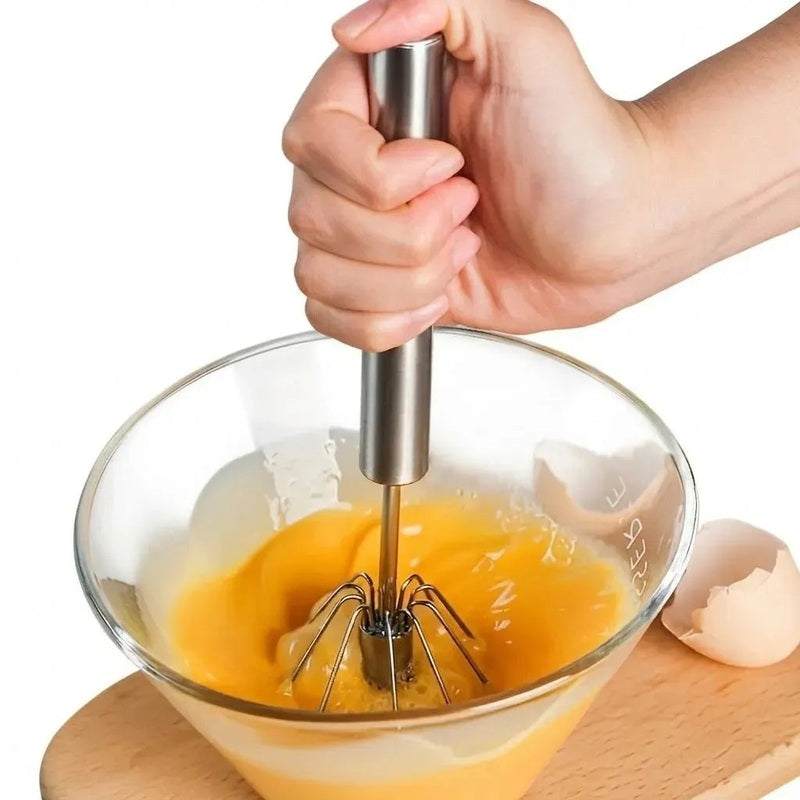 Stainless Steel Semi Automatic Egg Beater Whisk Mixer
