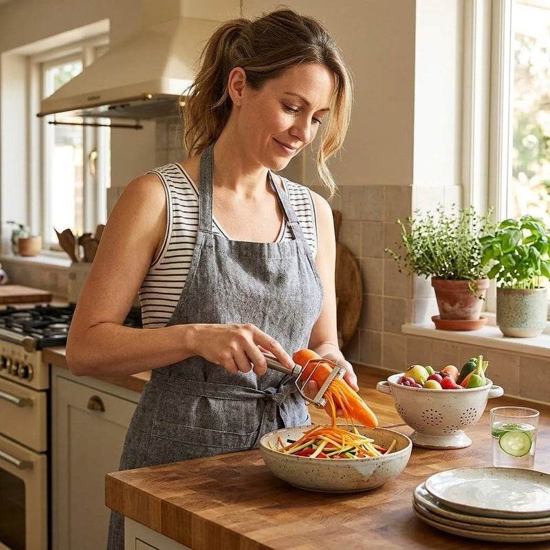 Stainless Steel Vegetable & Fruit Peeler 14:200006151#Update 4in1