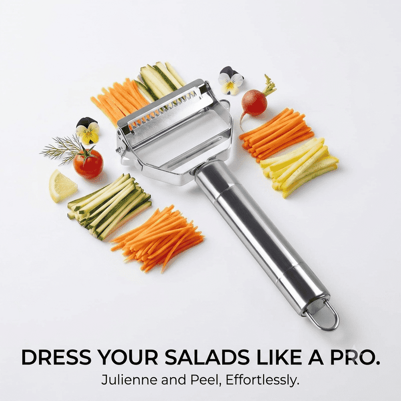 Stainless Steel Vegetable & Fruit Peeler 14:200006151#Update 4in1