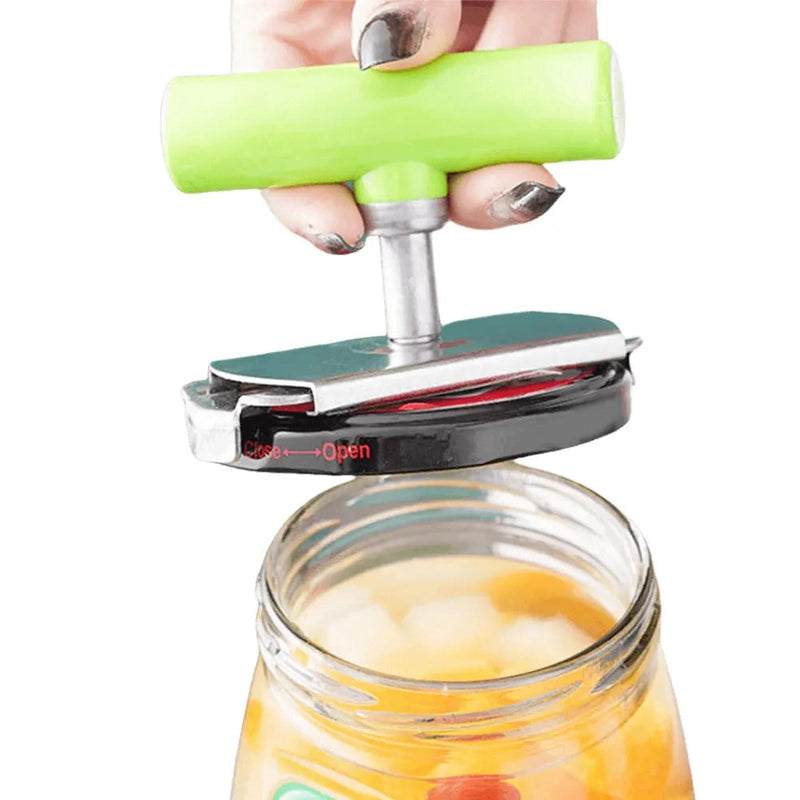 Strong Grip Stainless Steel Rotational Jar Opener
