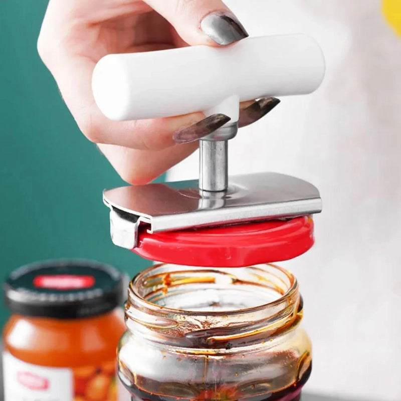 Strong Grip Stainless Steel Rotational Jar Opener