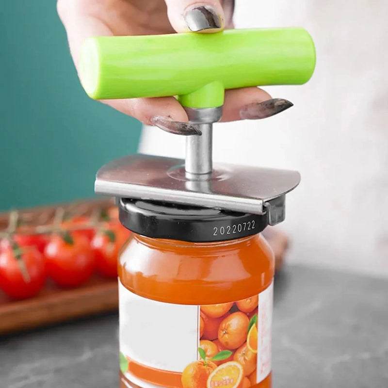 Strong Grip Stainless Steel Rotational Jar Opener