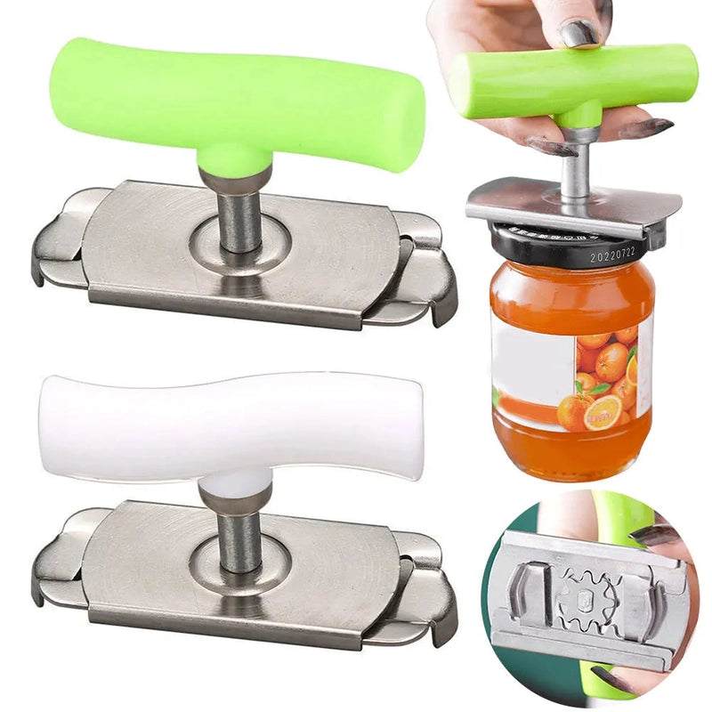 Strong Grip Stainless Steel Rotational Jar Opener